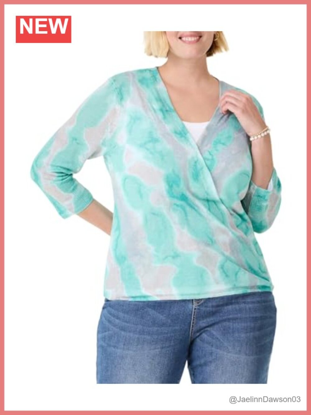 Lightweight Abstract Print Open Front Cardigan